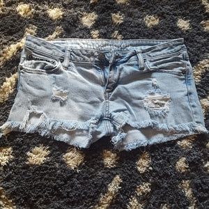 Cutoff Jean Shorts